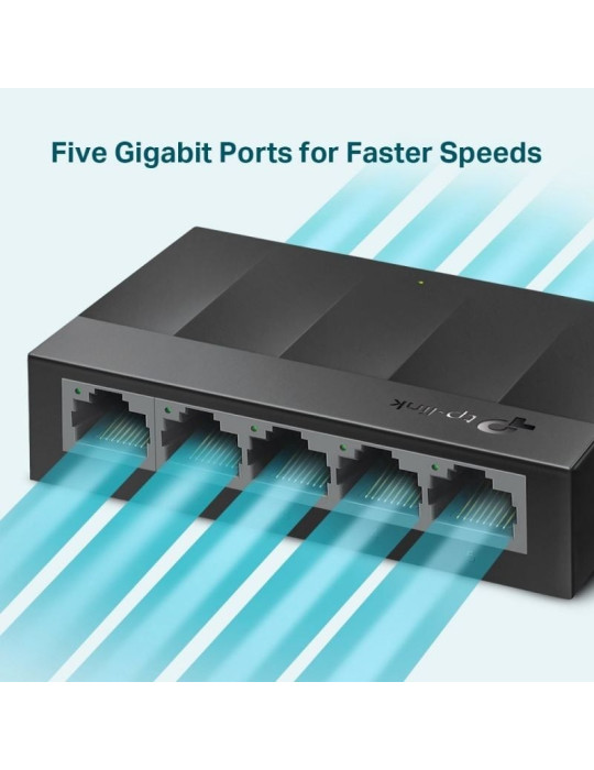 Switch TP-Link LS1005G 5 Puertos/ RJ-45 10/100/1000