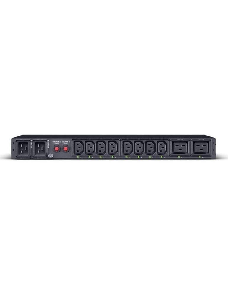 Unidad de Distribución para Alimentación Cyberpower PDU44005/ 16A/ 8x IEC C13 - 2x IEC C19/ Formato Rack 1U