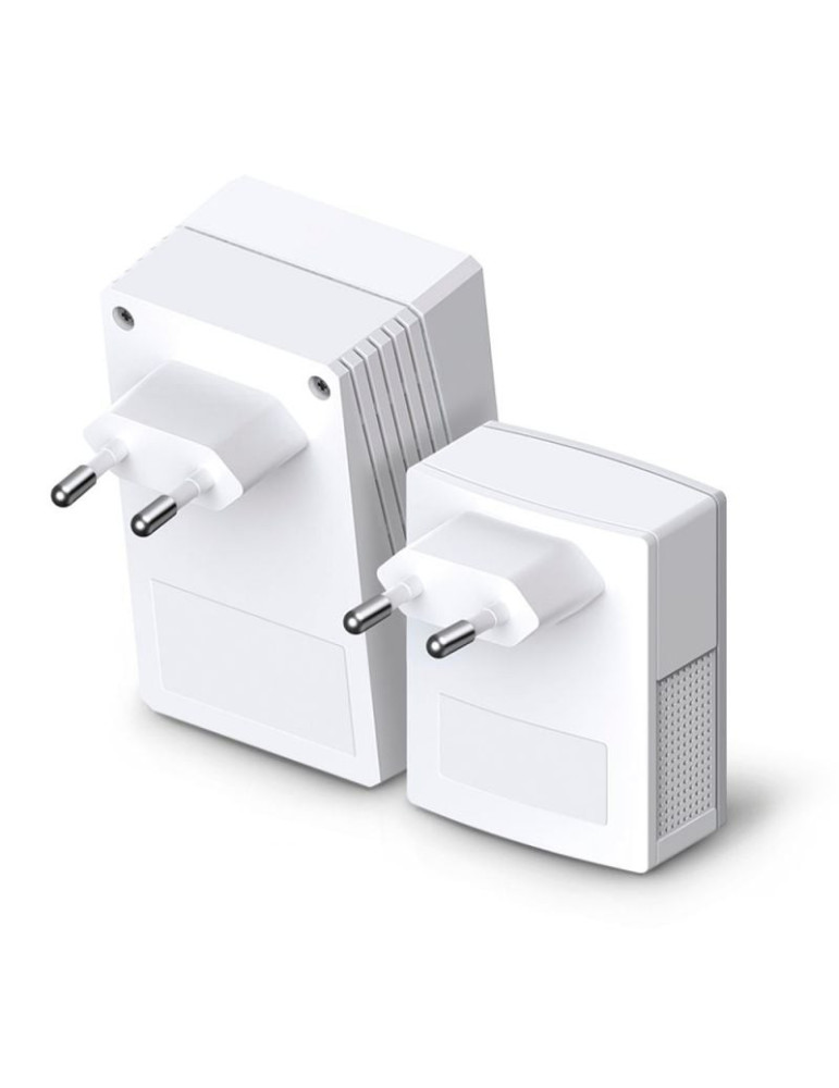 Adaptador Powerline TP-Link WPA4221KIT 600Mbps/ Alcance 300m/ Pack de 2