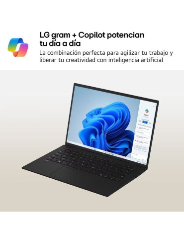Portátil LG Gram 17Z90T-G.AD8BB Intel Core Ultra 7-255H/ 32GB/ 2TB SSD/ 17"/ Win11 2