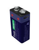Pilas 6LR61 Trust 25745/ 9V/ Recargables