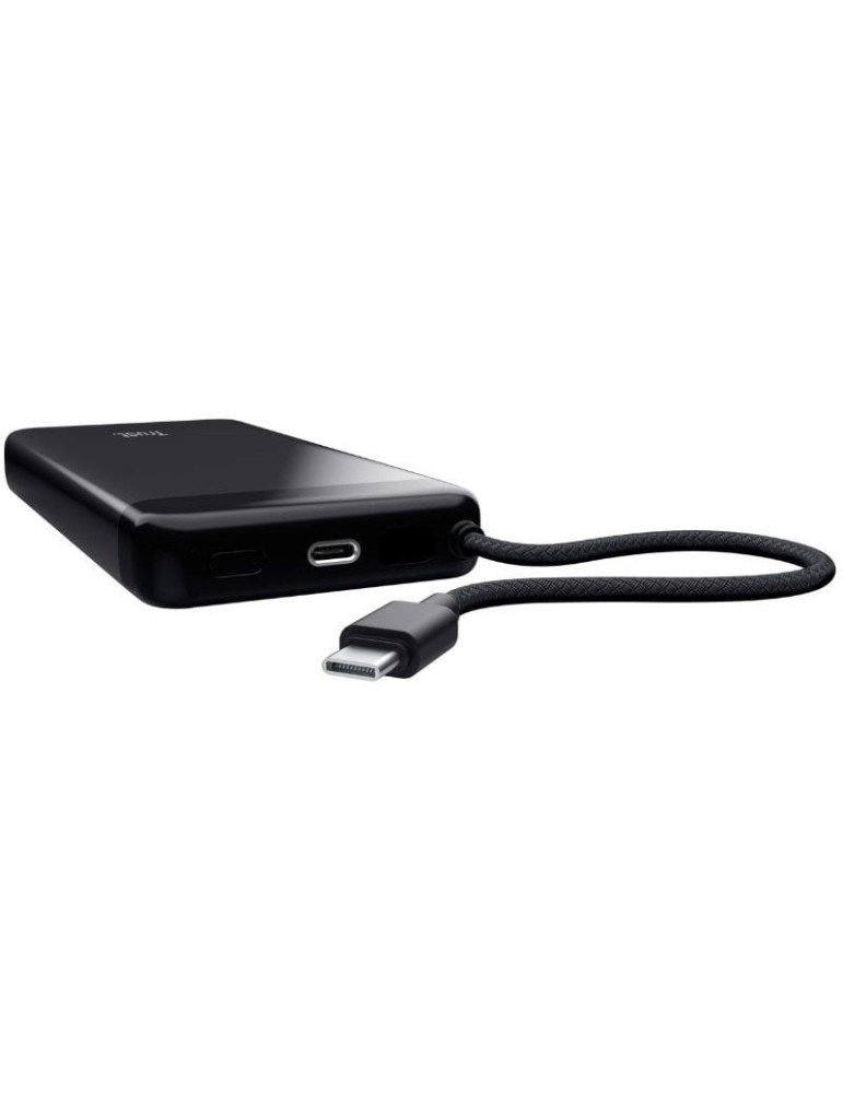Batería Externa/Powerbank Trust Fiera 20000mAh/ 20W/ Incluye Cable USB Tipo-C