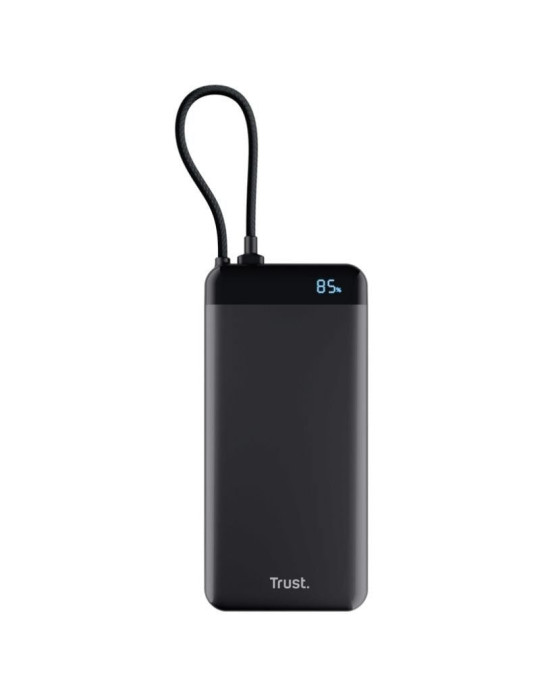 Batería Externa/Powerbank Trust Fiera 20000mAh/ 20W/ Incluye Cable USB Tipo-C
