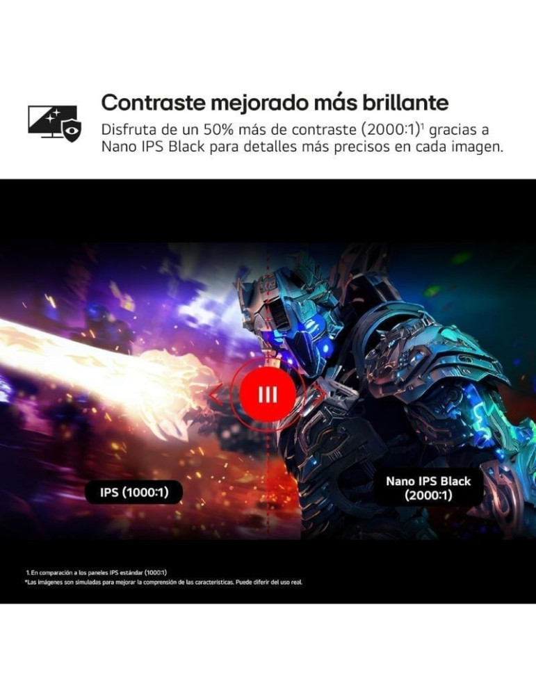 Monitor Gaming LG UltraGear 27G850A-B 27"/ 4K/ 1ms/ 240Hz/ IPS/ Regulable en altura/ Morado Grisáceo