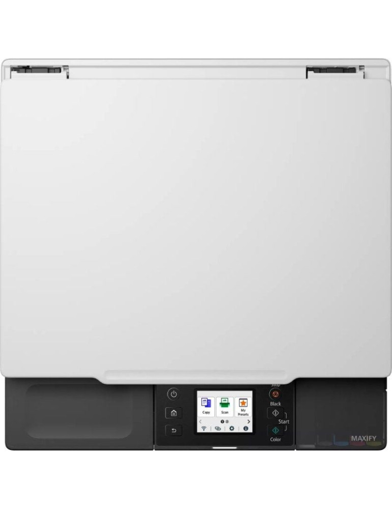 Multifunción Recargable Canon MAXIFY GX1050 MegaTank 3 en 1 WiFi/ Dúplex/ Pack impresora + consumibles XL/ Blanca