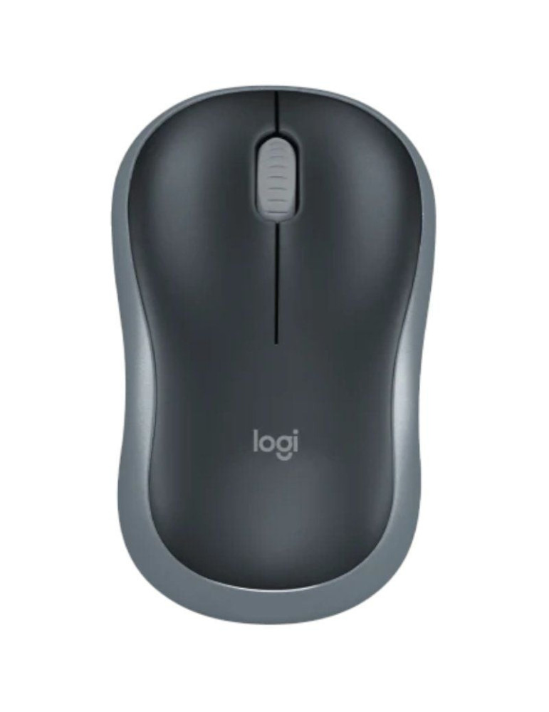 Ratón Inalámbrico Logitech M185/ Hasta 1000 DPI/ Gris