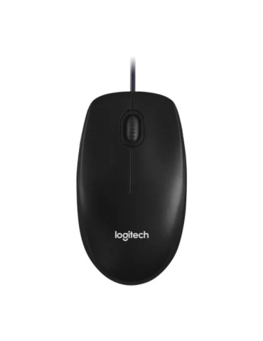 Ratón Logitech M100/ Hasta 1000 DPI/ Negro 2