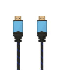 Cable HDMI 2.0 4K Aisens A120-0357/ HDMI Macho - HDMI Macho/ 2m/ Negro/ Azul