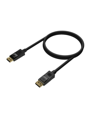 Cable DisplayPort 1.2 4K Aisens A124-0548/ DisplayPort Macho - DisplayPort Macho/ Hasta 5W/ 2300Mbps/ 50cm/ Negro 2