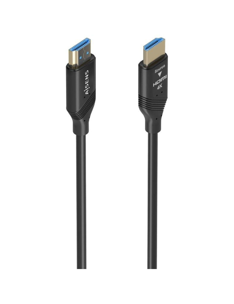Cable HDMI 2.0 AOC 4K Aisens A148-0932/ HDMI Macho - HDMI Macho/ 30m/ Negro