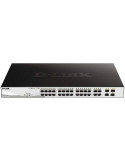 Switch Gestionado D-Link DGS-1210-24P 24 Puertos/ RJ-45 10/100/1000/ PoE/ SFP