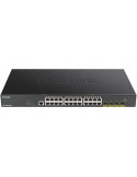 Switch Gestionado D-Link Smart DGS-1250-28XMP 28 Puertos/ RJ-45 10/100/1000 PoE/ SFP