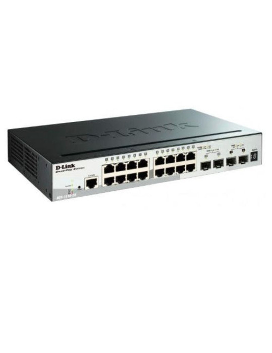 Switch D-Link DGS-1510-20 20 Puertos/ Gigabit 10/100/1000/ SFP