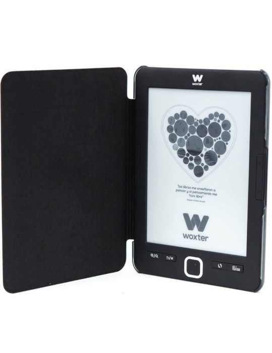 Funda para libro electrónico Woxter Universal Case 60 Black EB26-009/ Negra