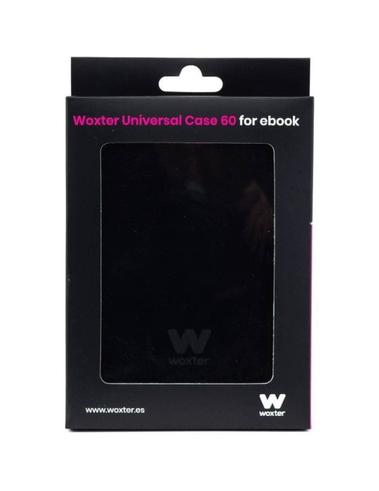Funda para libro electrónico Woxter Universal Case 60 Black EB26-009/ Negra
