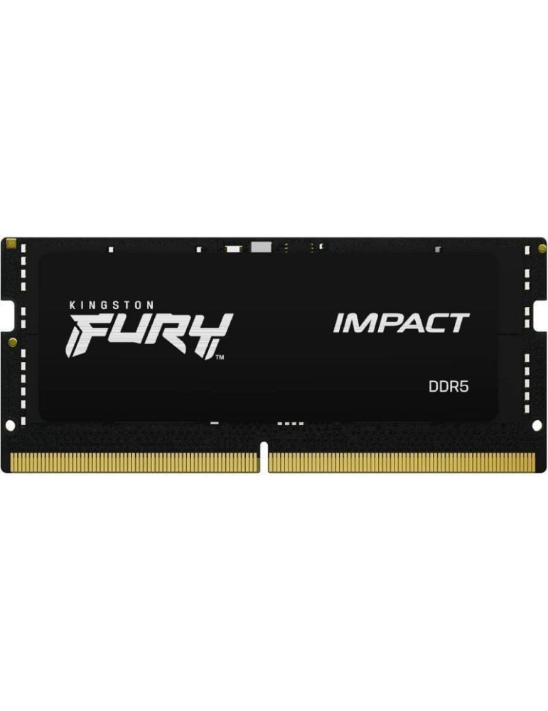 Memoria RAM Kingston FURY Impact 32GB/ DDR5/ 5600MHz/ 1.1V/ CL40/ SODIMM