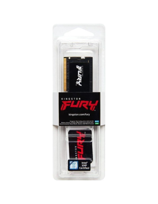 Memoria RAM Kingston FURY Impact 32GB/ DDR5/ 5600MHz/ 1.1V/ CL40/ SODIMM