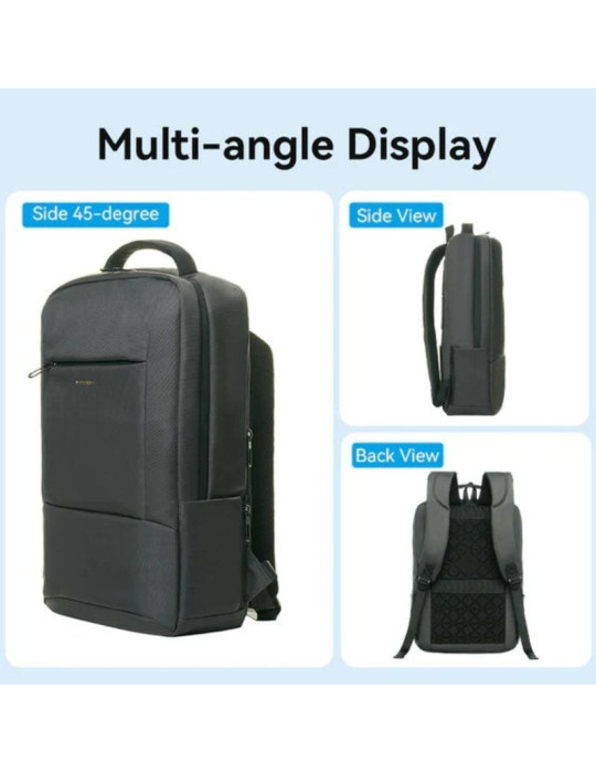 Mochila Vention KRSB0 para Portátiles hasta 17.3"/ 26L/ Impermeable/ Negra