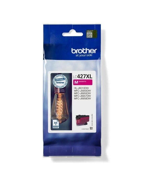Cartucho de Tinta Original Brother LC-427 XL Alta Capacidad/ Magenta