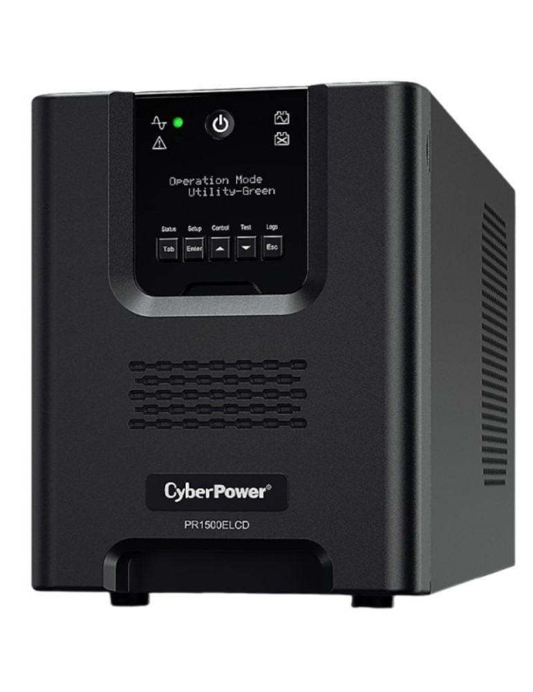 SAI Línea Interactiva Cyberpower PR1500ELCD/ 1500VA-1350W/ 8 Salidas/ Formato Torre