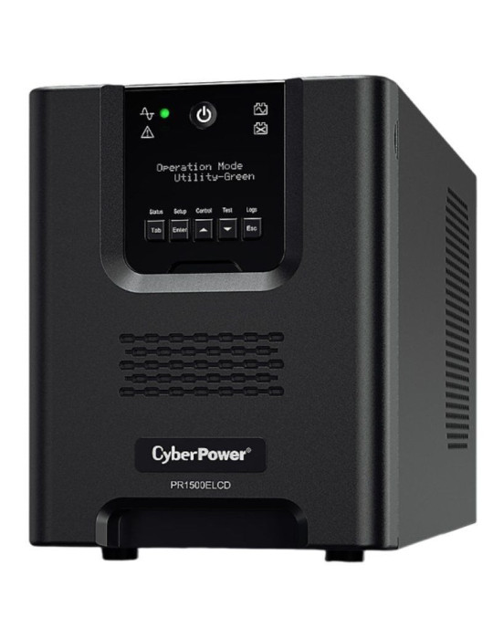 SAI Línea Interactiva Cyberpower PR1500ELCD/ 1500VA-1350W/ 8 Salidas/ Formato Torre
