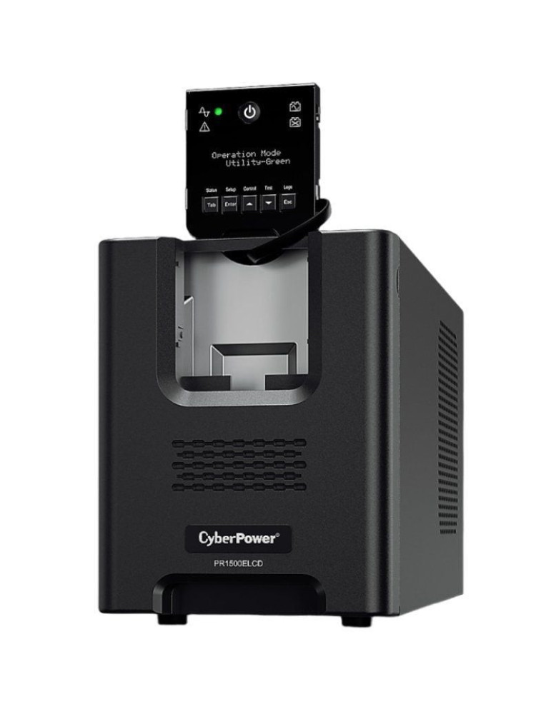 SAI Línea Interactiva Cyberpower PR1500ELCD/ 1500VA-1350W/ 8 Salidas/ Formato Torre