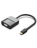 Adaptador USB Tipo-C Vention TDDBB/ USB Tipo-C Macho - VGA Hembra