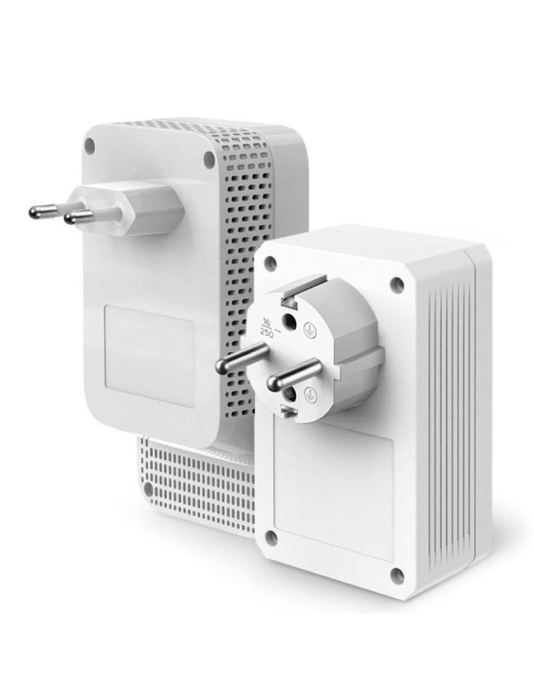 Adaptador Powerline TP-Link TL-WPA7617 KIT 1000Mbps/ Alcance 300m/ Pack de 2