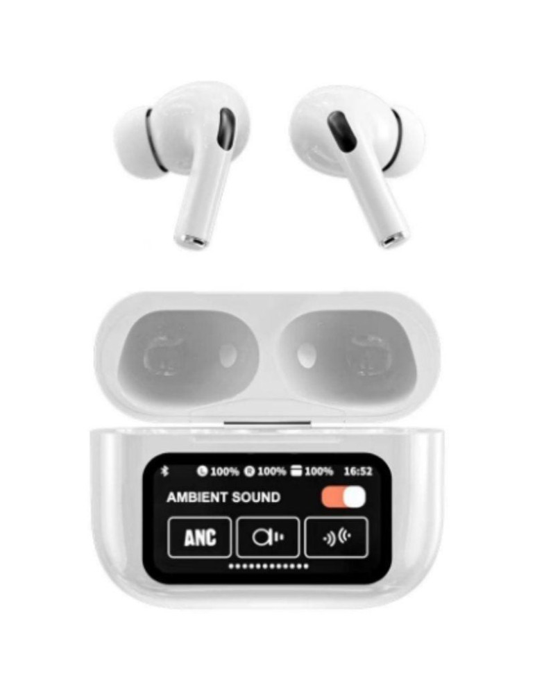 Auriculares Bluetooth Qubo TWS-400WT con estuche de carga/ Autonomía 4h/ Blancos