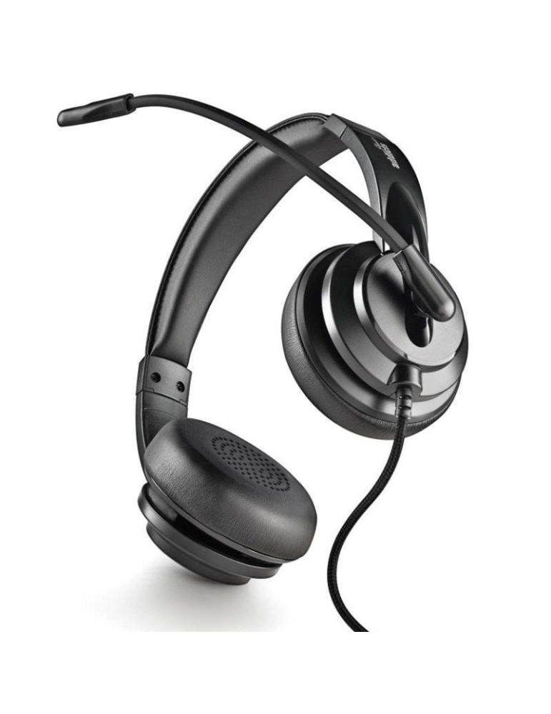 Auriculares NGS VOX605 USB-C/ con Micrófono/ USB Tipo-C/ Negros