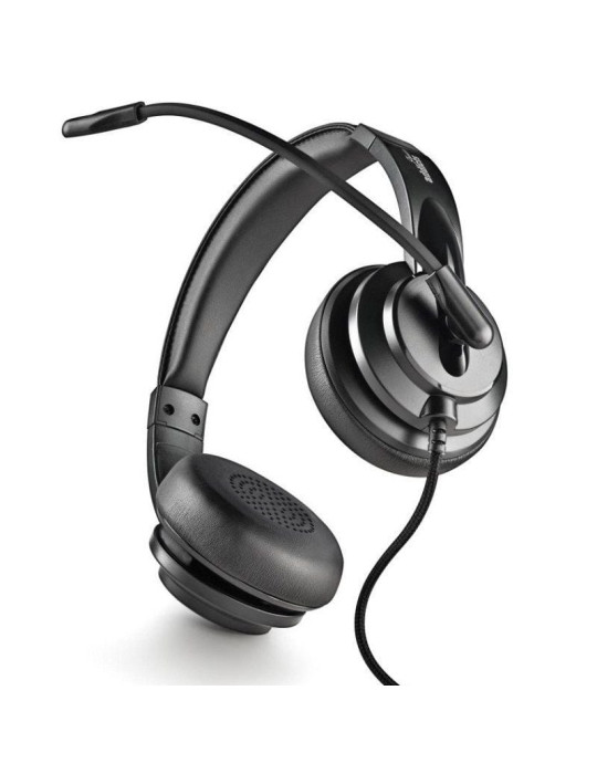 Auriculares NGS VOX605 USB-C/ con Micrófono/ USB Tipo-C/ Negros