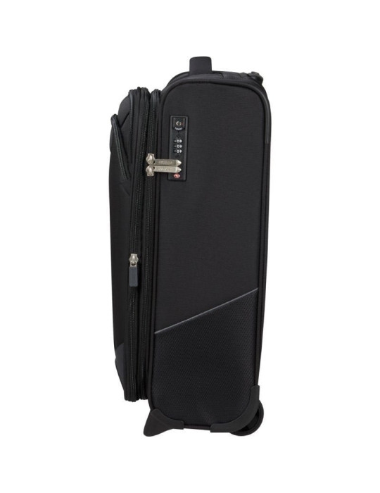 Maleta de Cabina American Tourister Upright SummerRide 55cm/ 55x40x20cm/ 2 Ruedas/ Negra