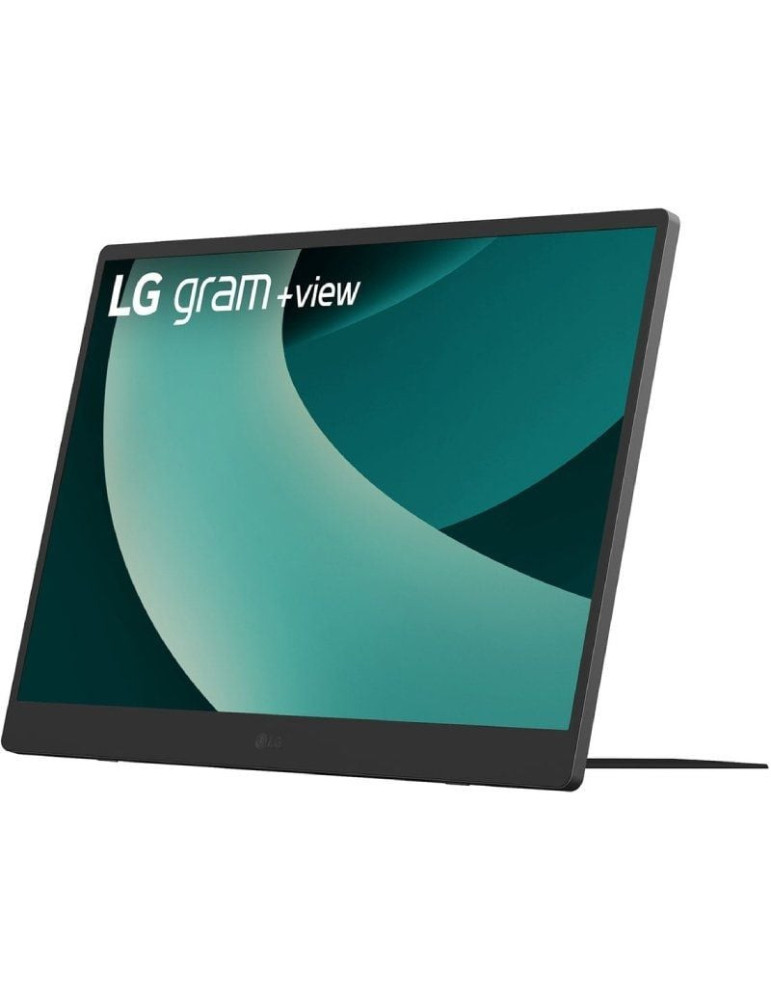 Monitor Portátil LG Gram +view 17MT70.ASDWU 17"/ WQXGA/ Multimedia/ Negro y Plata