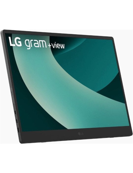 Monitor Portátil LG Gram +view 17MT70.ASDWU 17"/ WQXGA/ Multimedia/ Negro y Plata