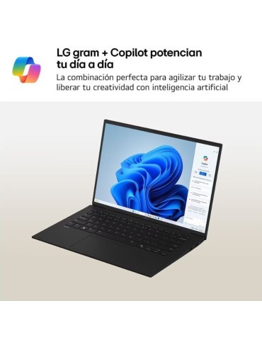 Portátil LG Gram 17Z90T-G.AD88B Intel Core Ultra 7-255H/ 32GB/ 1TB SSD/ 17.3"/ Win11 2