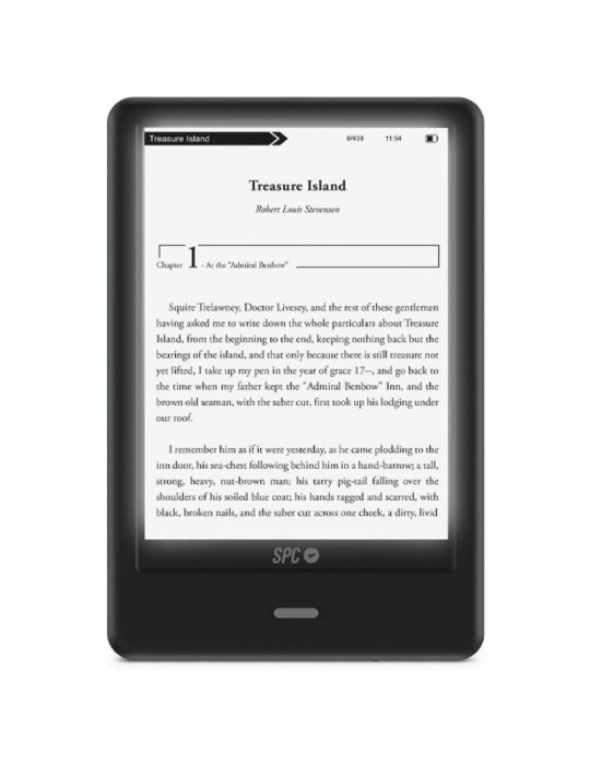 Libro Electrónico SPC Dickens Light 2 Pro/ 6"/ Tinta Electrónica/ Negro