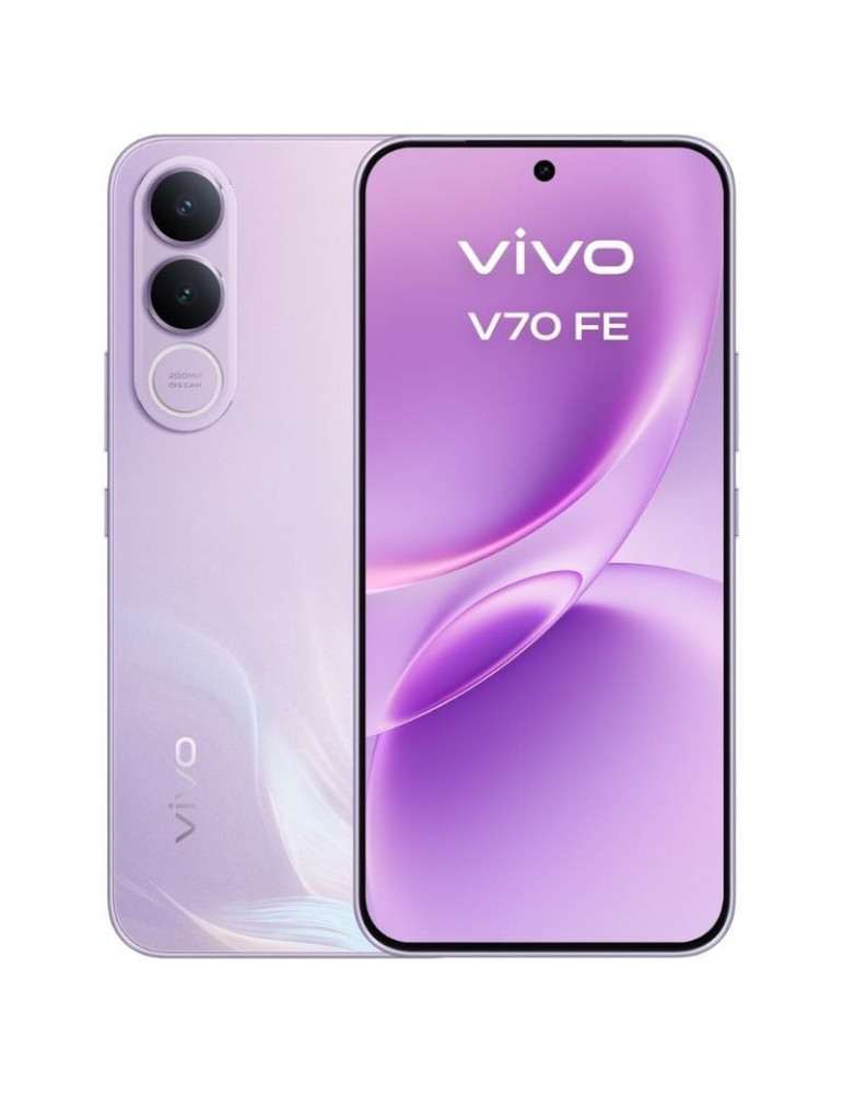 Smartphone Vivo V70 FE 8GB/ 256GB/ 6.83"/ 5G/ Púrpura/ Incluye Cargador + Auriculares