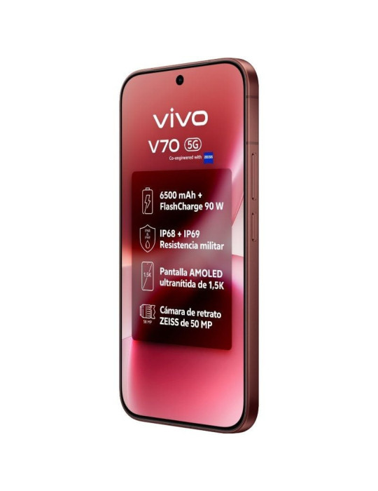 Smartphone Vivo V70 8GB/ 512GB/ 6.59"/ 5G/ Marrón