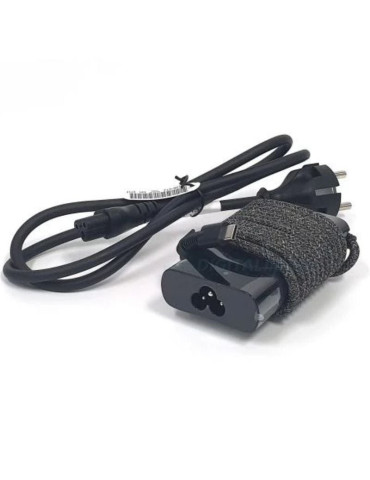 Cargador de Portátil HP Laptop Charger USB-C/ 65W/ Automático/ Voltaje 5-20V