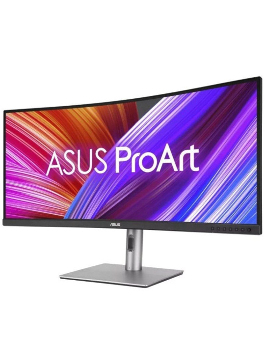 Monitor Profesional Asus ProArt Display PA34VCNV 34"/ UWQHD/ Multimedia/ Regulable en altura/ Negro y Plata
