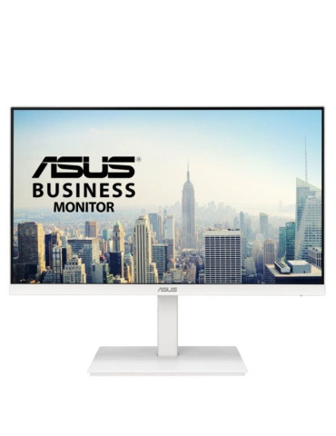 Monitor Profesional Asus VA24EQSB-W 23.8"/ Full HD/ Multimedia/ Regulable en altura/ Blanco