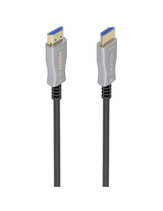 Cable HDMI 2.0 AOC 4K Aisens A148-0858/ HDMI Macho - HDMI Macho/ 10m/ Negro