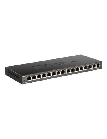 Switch D-Link DGS-1016S 16 Puertos/ RJ-45 10/100/1000 2