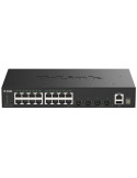Switch Gestionable D-Link DGS-1530-20/E 16 Puertos/ RJ-45 10/100/1000