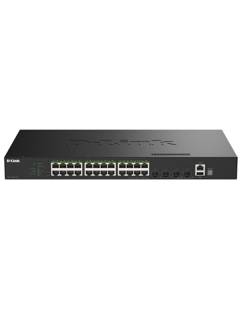 Switch Gestionable D-Link DGS-1530-28P/E 24 Puertos/ RJ-45 10/100/1000/ PoE/ SFP