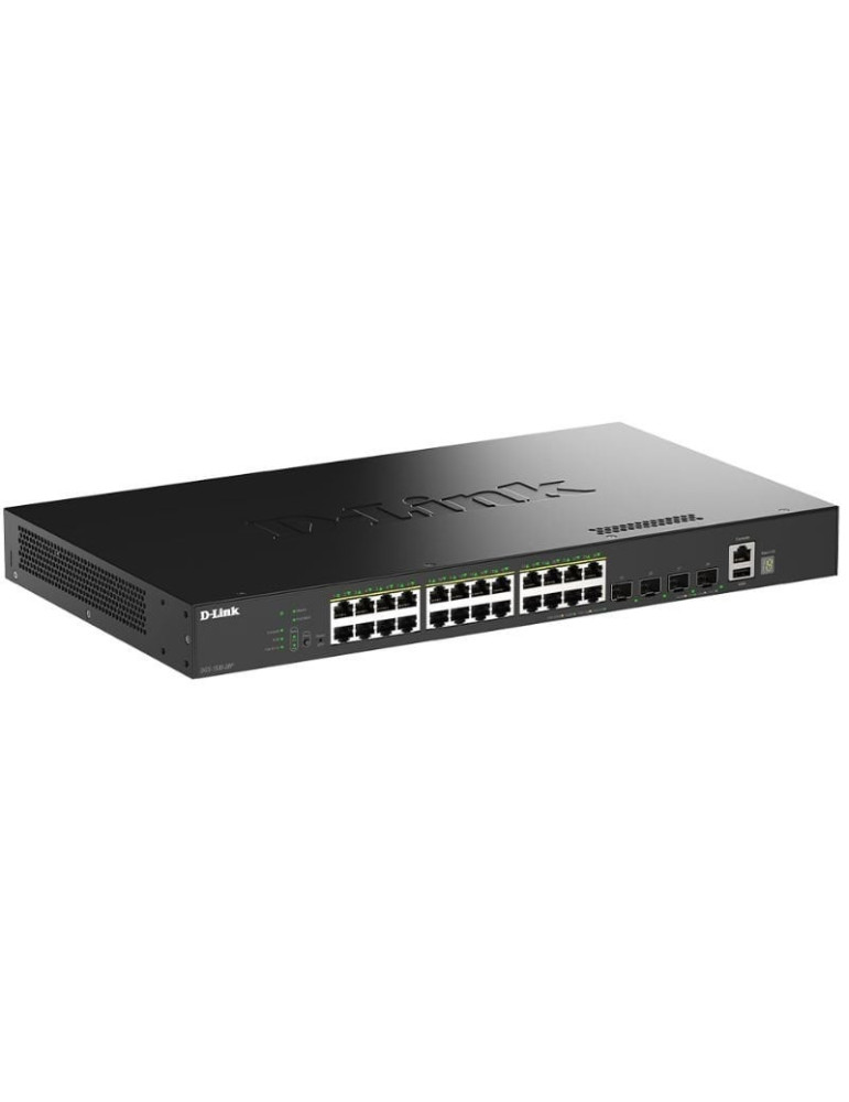 Switch Gestionable D-Link DGS-1530-28P/E 24 Puertos/ RJ-45 10/100/1000/ PoE/ SFP