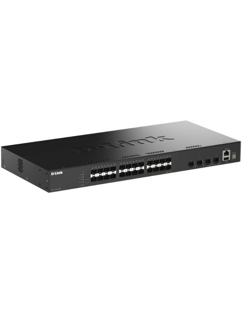 Switch Gestionable D-Link DGS-1530-28S/E 24 Puertos/ RJ-45 10/100/1000/ SFP