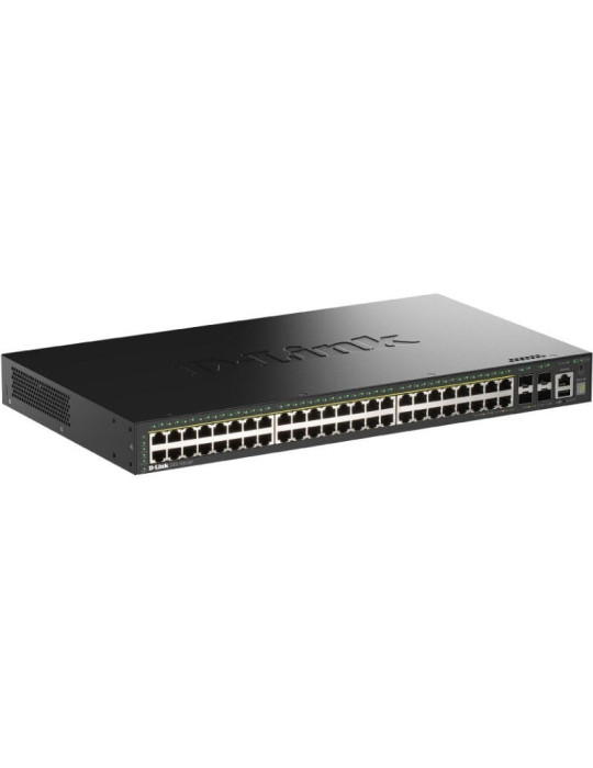 Switch Gestionable D-Link DGS-1530-52P/E 48 Puertos/ RJ-45 10/100/1000/ SFP/ PoE