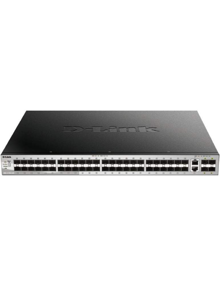 Switch Gestionable D-Link DGS-3130-54S/E 2 Puertos/ RJ-45 10Gbps/ SFP/ PoE