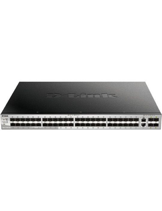 Switch Gestionable D-Link DGS-3130-54S/E 2 Puertos/ RJ-45 10Gbps/ SFP/ PoE